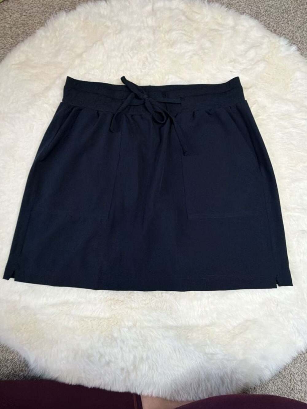 RBX Active Knit Drawstring Skort with Pockets